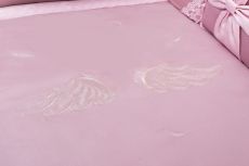 Дитячий постільний комплект Veres Angel wings pink 6 одиниць